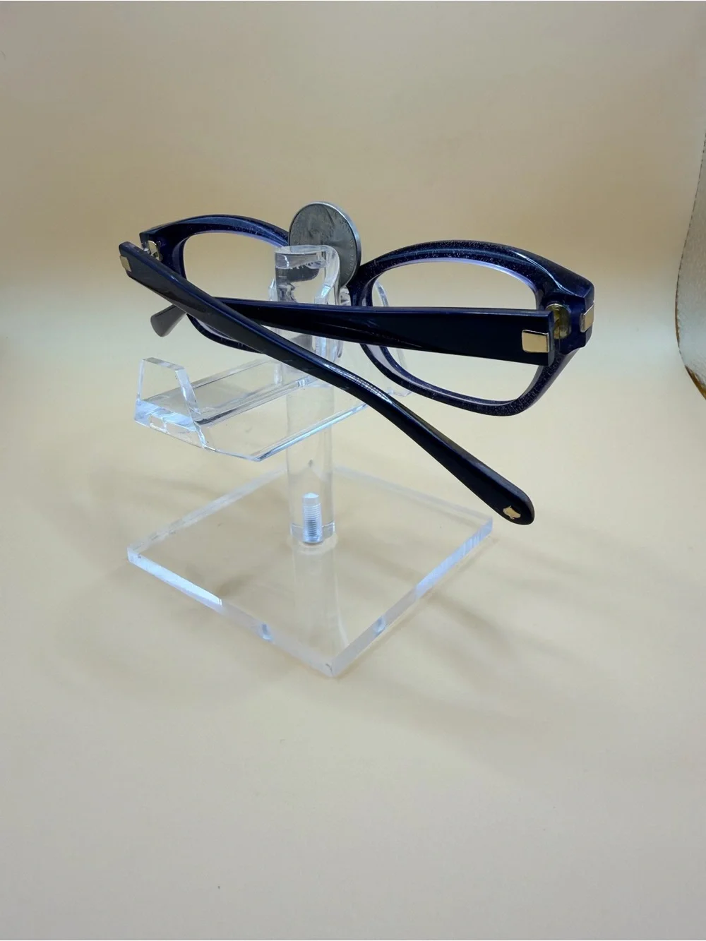 kate spade navy cat-eye glasses